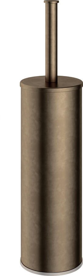Hotbath &MORE WC-borstelgarnituur Vrijstaand AB Living Colours vormen een natuurlijk patina Verouderd Messing (BAA12AB)