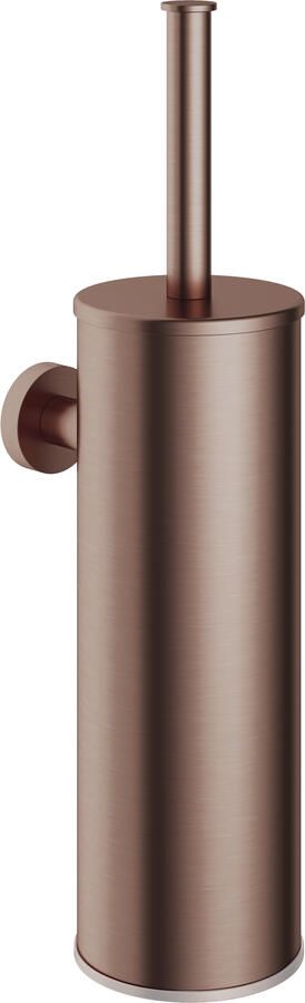 Hotbath &MORE WC-borstelgarnituur Wandmodel BCP Geborsteld Koper PVD (BAA11BCP)
