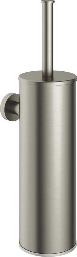 Hotbath &MORE WC-borstelgarnituur Wandmodel GN Geborsteld Nikkel (BAA11GN)