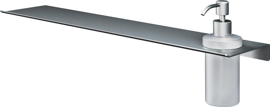 Hotbath &MORE Zeepdispenser glas voor planchet serie RVS 316 SHA09IX