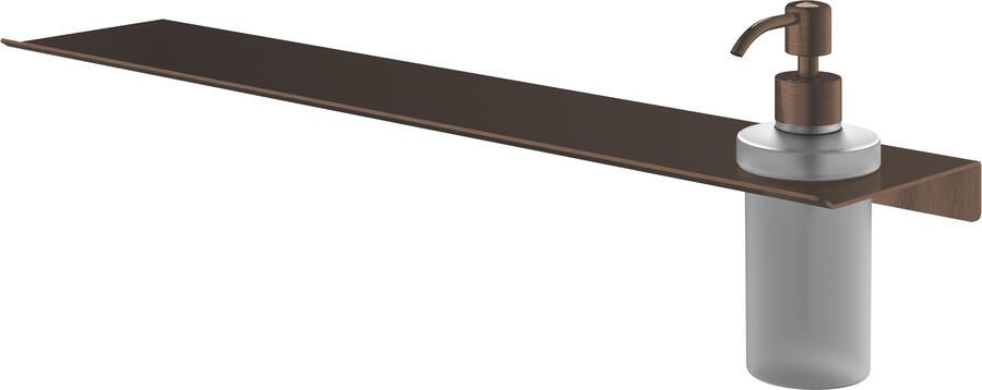 Hotbath &More Zeepdispenser glass voor Planchet serie Tuscan bronze