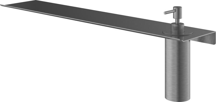 Hotbath &More Zeepdispenser voor Planchet serie Geborsteld gunmetal PVD