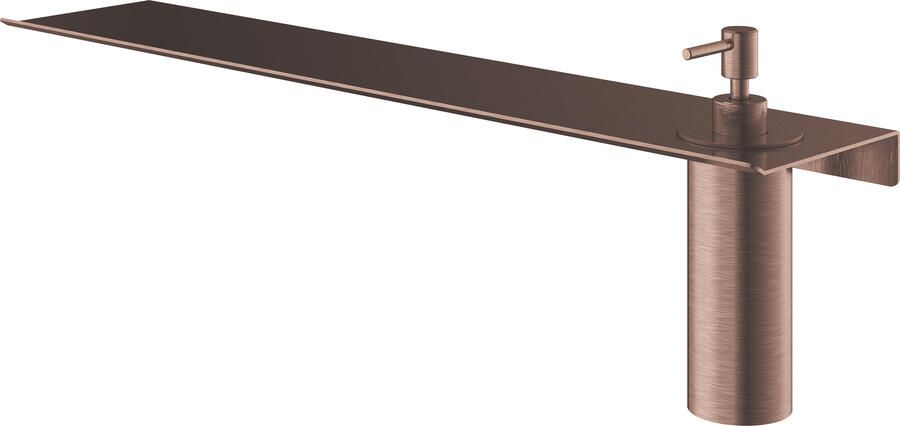 Hotbath &MORE Zeepdispenser voor planchet serie Geborsteld koper PVD SHA10BCP