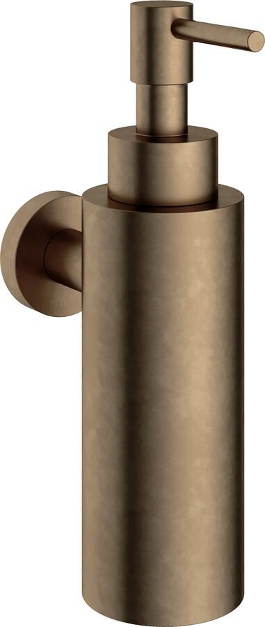 Hotbath &MORE Zeepdispenser Wandmodel AB Living Colours vormen een natuurlijk patina Verouderd Messing (BAA09AB)