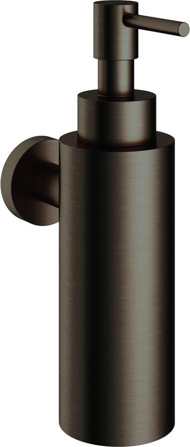 Hotbath &MORE Zeepdispenser Wandmodel BGP Geborsteld Gunmetal PVD (BAA09BGP) - Foto 2