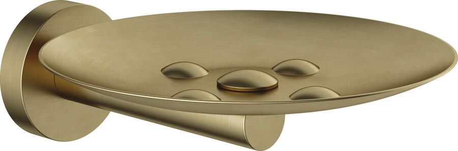 Hotbath &MORE Zeephouder BB Living Colours vormen een Poetsbaar patina Geborsteld Messing (BAA02BB)