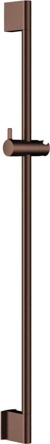 Hotbath Glijstang Mate 90cm ABS Kunststof Met Geïntegreerde Uitlaat Geborsteld Koper PVD