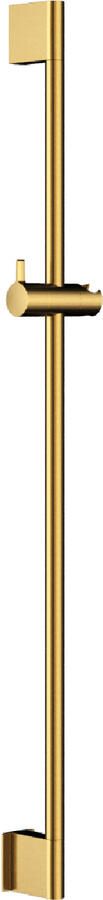 Hotbath Glijstang Mate 90cm ABS Kunststof Met Geïntegreerde Uitlaat Geborsteld Messing PVD