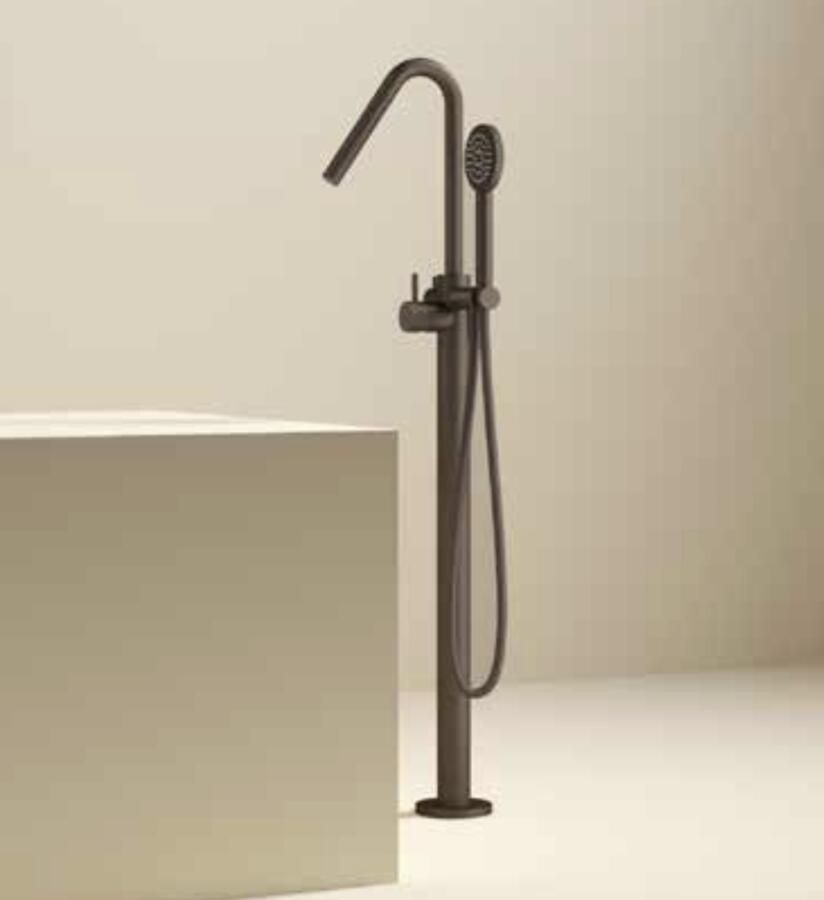 Hotbath GUY Badmengkraan Vloermontage excl inbouwdeel Tuscan Bronze (GY177DEXTTB)