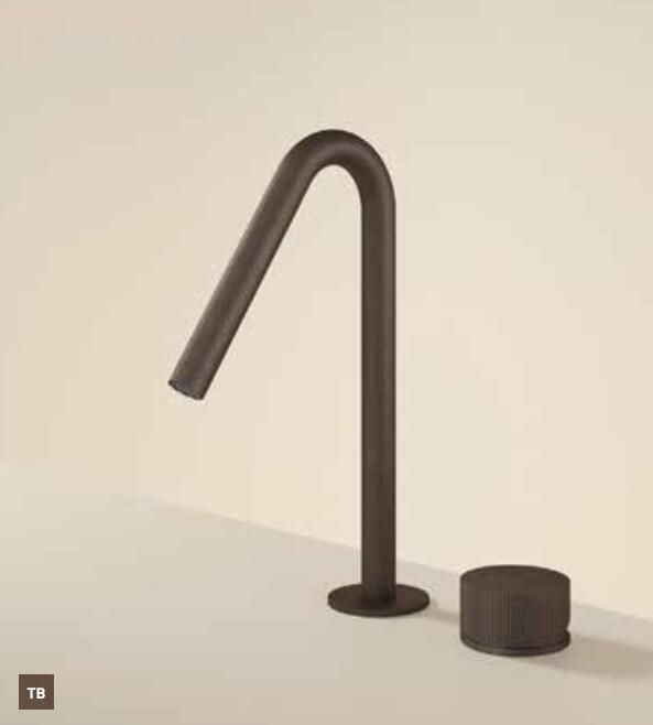 Hotbath GUY Wastafelmengkraan 2 gats Tuscan Bronze