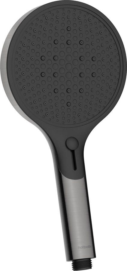 Hotbath &MORE Infinite Handdouche 13.5cm rond ABS Geborsteld gunmetal PVD M320BGP