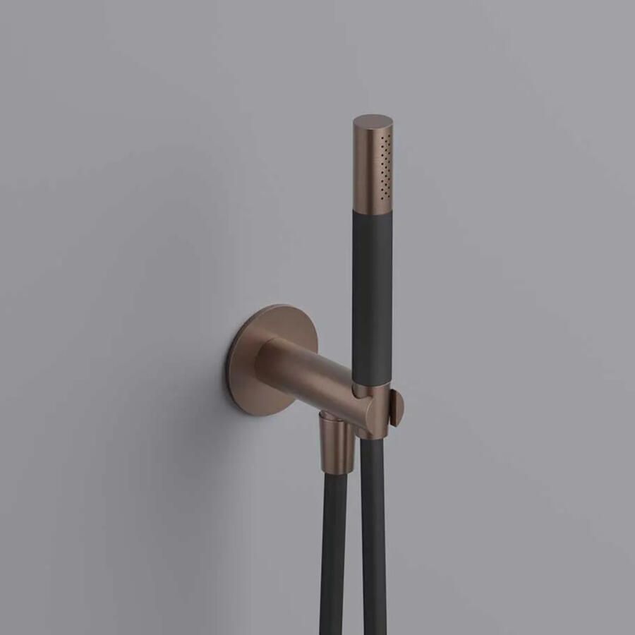 Hotbath Handdouche Cobber Wanduitlaat Verouderd Messing