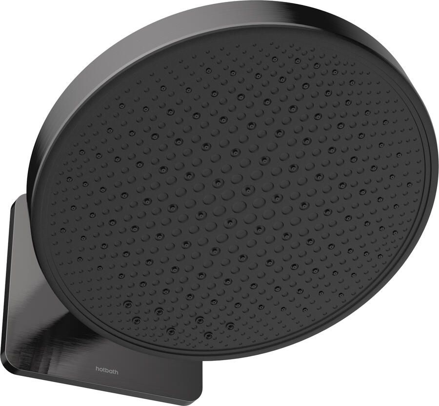 Hotbath &MORE Hoofddouche 30cm inbouw rond met box 2 functies Geborsteld gunmetal PVD M620BGP