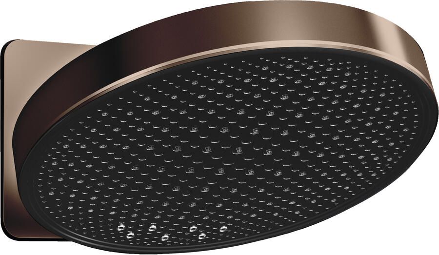 Hotbath &MORE Hoofddouche 30cm inbouw rond met box 2 functies Geborsteld koper PVD M620BCP