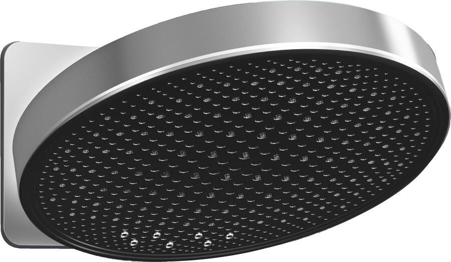 Hotbath Hoofddouche Cobber 2 -F inbouw 300mm Kantelbare Wandarm Hoogglans Chroom