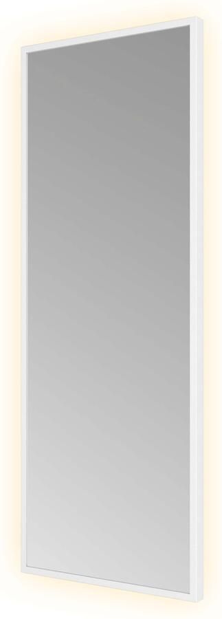 Hotbath &MORE Spiegel direct en indirect LED color changing dimbaar met afstandsbediening Mat wit SQU380WH