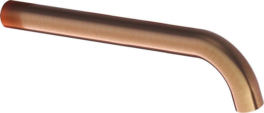 Hotbath Uitloop Cobber 25 cm Geborsteld Koper (toepasbaar op CB005(T) en CB006(T) Living Colours