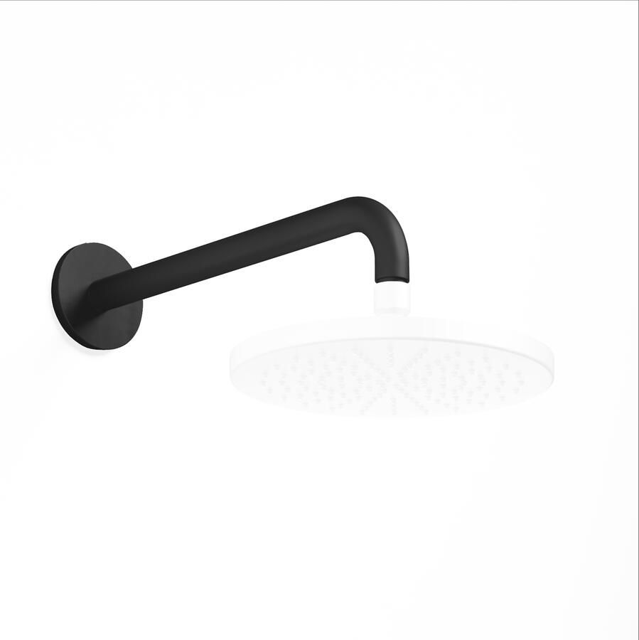 Hotbath Cobber Douchearm Wandmontage 40cm Zwart Mat CB450