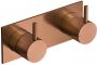 Hotbath Cobber afbouwdeel inbouwmengkraan met 2-weg omstel 7 x 18 cm geborsteld koper - Thumbnail 1