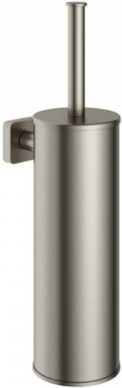 Hotbath Gal wc-borstelgarnituur wandmodel 34 x 8 2 x 12 2 cm geborsteld nikkel PVD