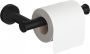 Hotbath Cobber toiletrolhouder zonder klep 4 x 16 5 x 8 3 cm mat zwart - Thumbnail 1