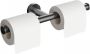 Hotbath Cobber dubbele toiletrolhouder 4 x 28 5 x 8 3 cm verouderd ijzer - Thumbnail 1