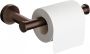 Hotbath Cobber toiletrolhouder zonder klep 4 x 16 5 x 8 3 cm verouderd messing - Thumbnail 1