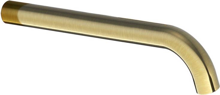 Hotbath Cobber uitloop toepasbaar op Cobber005T Cobber006T 25 cm geborsteld messing (goud) PVD CB094-25BBP
