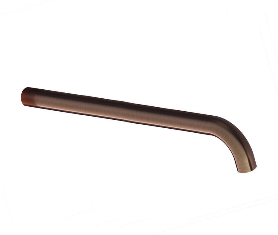 Hotbath Cobber losse uitloop toepasbaar op cb005(T) en cb006(T) 30 cm geborsteld koper PVD