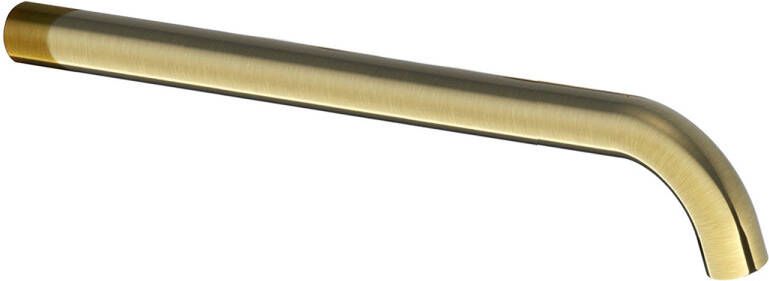 Hotbath Cobber losse uitloop toepasbaar op cb005(T) en cb006(T) 30 cm geborsteld messing PVD