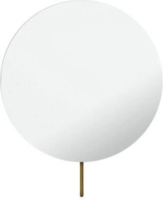 Hotbath Vergrotingsspiegel Cobber Wandmontage Draaibaar 20 cm Geborsteld Messing Living Colours