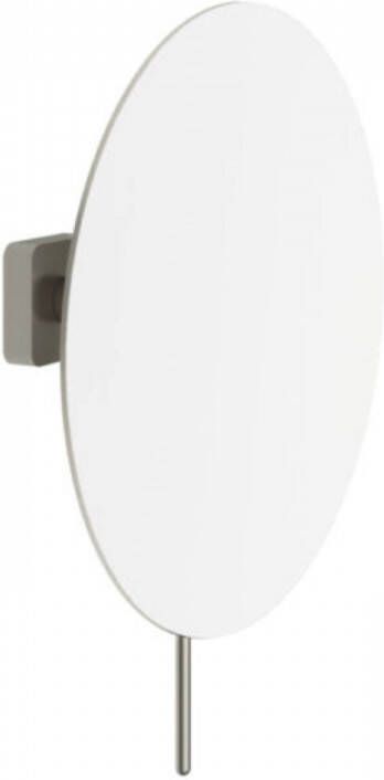 Hotbath Gal vergrotingsspiegel rond met wandmontage ø 20 cm geborsteld nikkel PVD