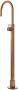 Hotbath Cobber vrijstaande wastafelkraan 121 cm hoog met gebogen uitloop van 22 5 cm geborsteld koper - Thumbnail 1