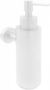 Hotbath Cobber zeepdispenser wandmodel 17 8 x 5 x 10 9 cm mat wit - Thumbnail 1