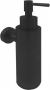 Hotbath Cobber zeepdispenser wandmodel 17 8 x 5 x 10 9 cm mat zwart - Thumbnail 1