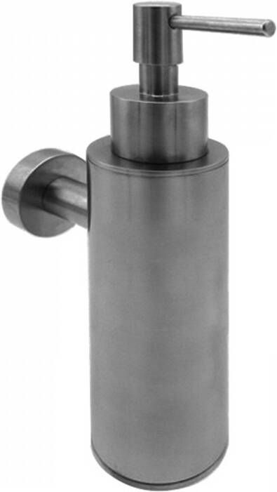 Hotbath Cobber zeepdispenser wandmodel 17 8 x 5 x 10 9 cm verouderd ijzer