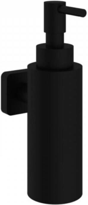 Hotbath Gal zeepdispenser wandmodel 17 3 x 5 x 10 7 cm mat zwart