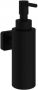 Hotbath Gal zeepdispenser wandmodel 17 3 x 5 x 10 7 cm mat zwart - Thumbnail 1
