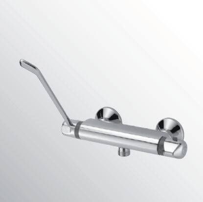 Huber Clinic Lever Douchethermostaatkraan Chroom 570.08LCH.CR