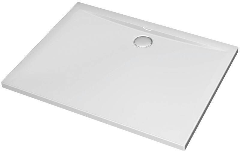 Ideal Standard Ultra Flat kunststof douchebak acryl rechthoekig 100x90x4.7cm wit