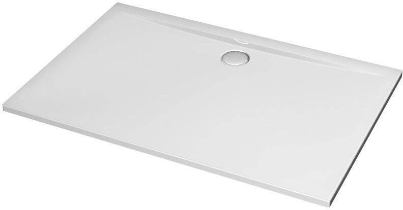Ideal Standard Ultra Flat kunststof douchebak acryl rechthoekig 140x80x4.7cm wit