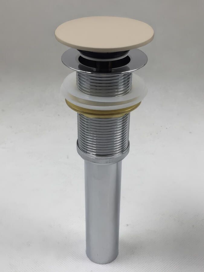 Ideavit Clickwaste Afvoerplug Aansluiting 5 4 Vlak Solid Surface Mat Crème