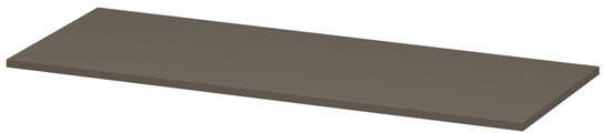INK Afdekplaat t.b.v. onderkast gelakt 120 cm x 45 cm x 2 cm Mat taupe 1240275