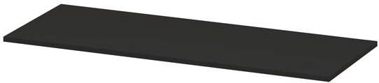 INK Afdekplaat t.b.v. onderkast gelakt 120 cm x 45 cm x 2 cm Mat zwart 1240276