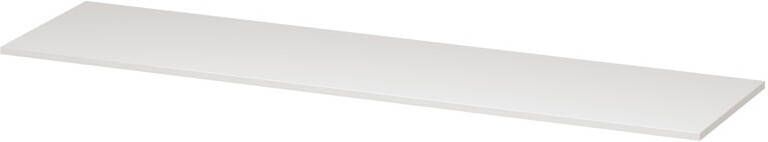 INK Afdekplaat t.b.v. onderkast gelakt 180 cm x 45 cm x 2 cm Hoogglans wit 1240222