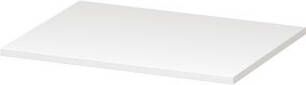 INK Afdekplaat t.b.v. onderkast gelakt 60 cm x 45 cm x 2 cm Hoogglans wit 1240232