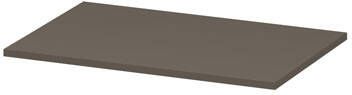 INK Afdekplaat t.b.v. onderkast gelakt 70 cm x 45 cm x 2 cm Mat taupe 1240245