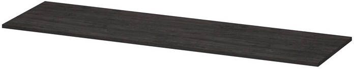 INK Afdekplaat t.b.v. onderkast hout decor 160 cm x 45 cm x 2 cm Houtskool eiken 1257278