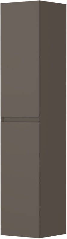INK Hoge Kast 350x350x1700 mm Mat taupe 1240505h