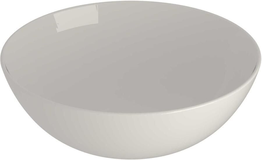 INK Waskom Otello Large Rond 40x12 cm Porselein Glans Wit
